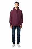 Burgundy Pullover Hoodie