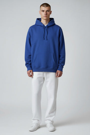 Royal Blue Pullover Hoodie
