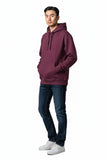 Burgundy Pullover Hoodie