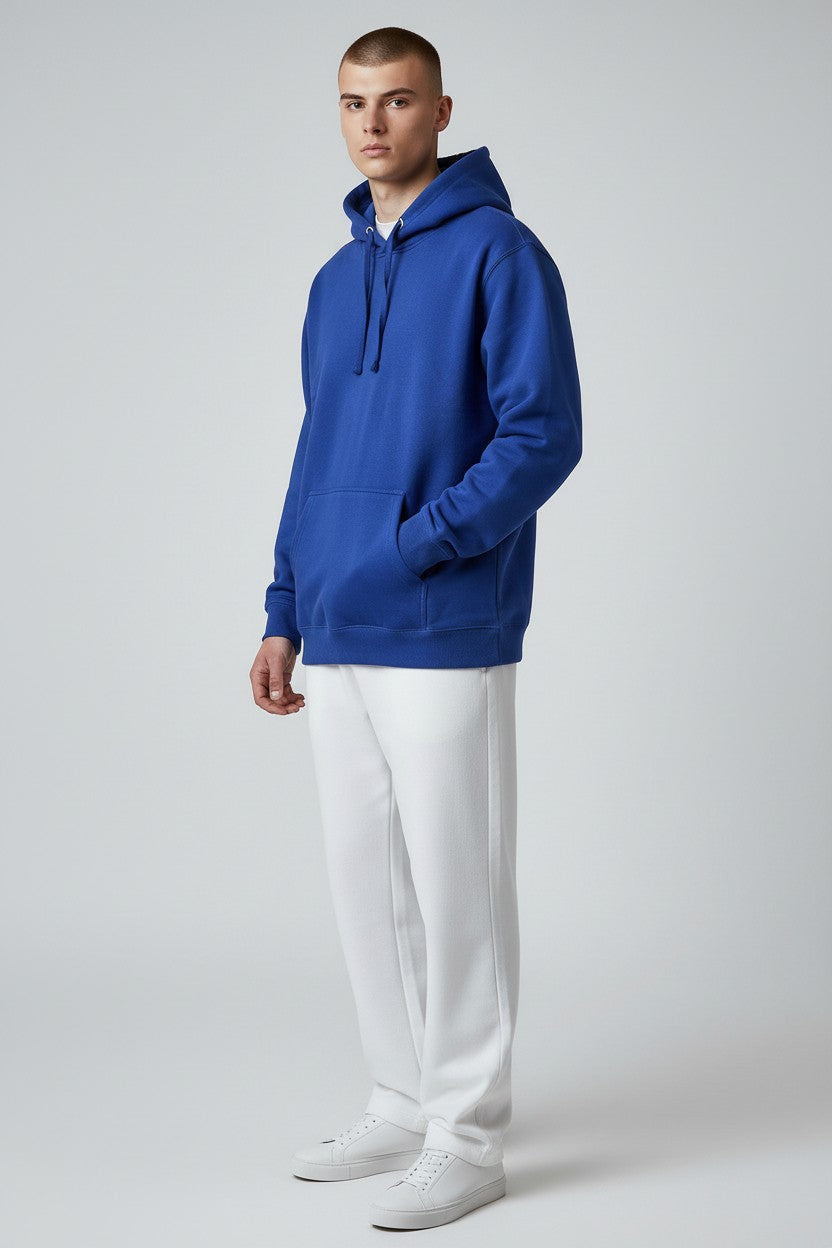 Royal Blue Pullover Hoodie