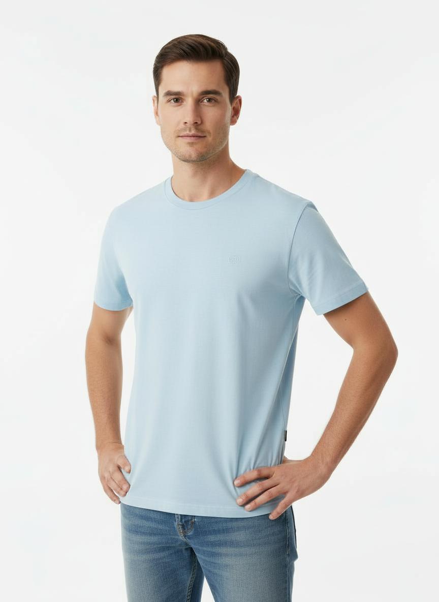Sky blue T-shirt