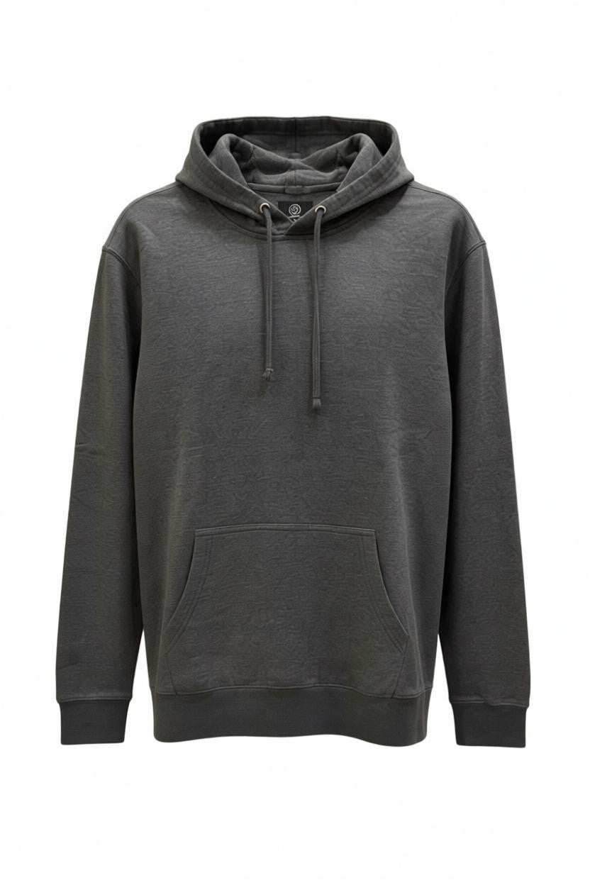 Charcoal Grey Pullover Hoodie