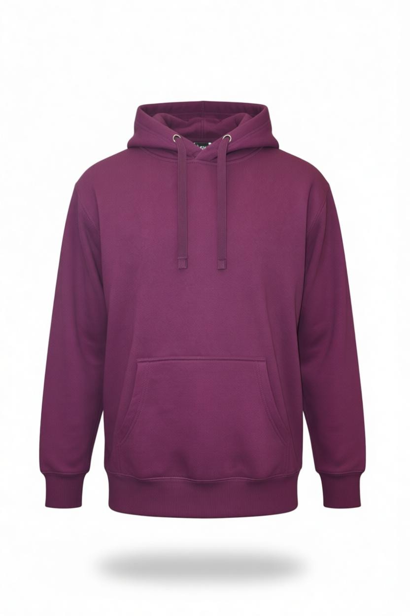 Burgundy Pullover Hoodie